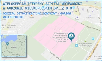ODDZIAŁ DETOKSYKACYJNO-ODWYKOWY - WIELOSPECJALISTYCZNY SZPITAL WOJEWÓDZKI W GORZOWIE WIELKOPOLSKIM SP. Z O.O. - UL. FRANCISZKA WALCZAKA 42,  GORZÓW WIELKOPOLSKI