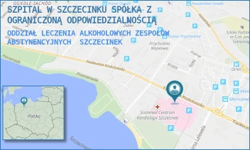 ODDZIAŁ LECZENIA ALKOHOLOWYCH ZESPOŁÓW ABSTYNENCYJNYCH - SZPITAL W SZCZECINKU SPÓŁKA Z OGRANICZONĄ ODPOWIEDZIALNOŚCIĄ - KOŚCIUSZKI 38, SZCZECINEK